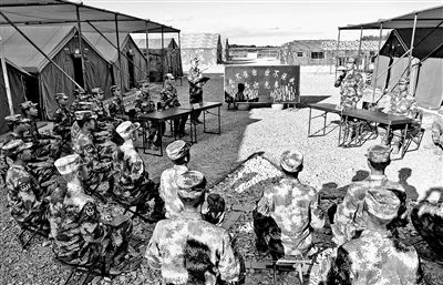 野外駐訓(xùn)，為涉密信息加把“鎖”