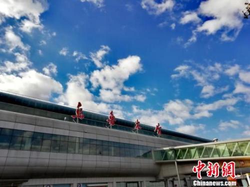 資料圖：烏魯木齊國際機場。 新疆機場集團供圖