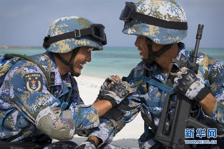 （壯麗70年·奮斗新時(shí)代·新華全媒頭條·圖文互動(dòng)）（7）“你在我的航程上，我在你的視線里”——走進(jìn)海軍西沙中建島官兵的五彩世界