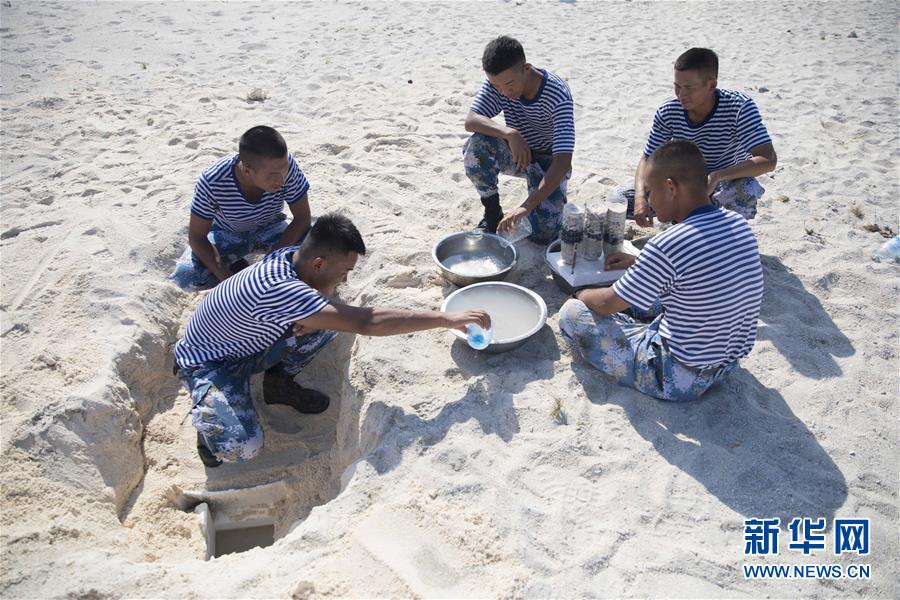 （壯麗70年·奮斗新時(shí)代·新華全媒頭條·圖文互動(dòng)）（8）“你在我的航程上，我在你的視線里”——走進(jìn)海軍西沙中建島官兵的五彩世界