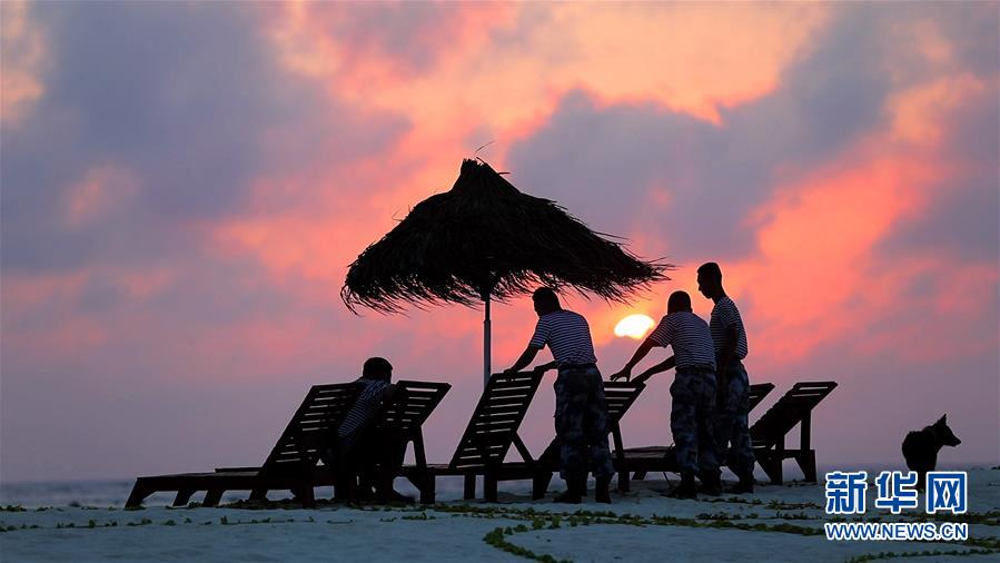 （壯麗70年·奮斗新時(shí)代·新華全媒頭條·圖文互動(dòng)）（9）“你在我的航程上，我在你的視線里”——走進(jìn)海軍西沙中建島官兵的五彩世界