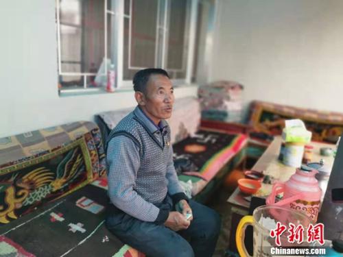 圖為黨確桑布。 謝藝觀 攝