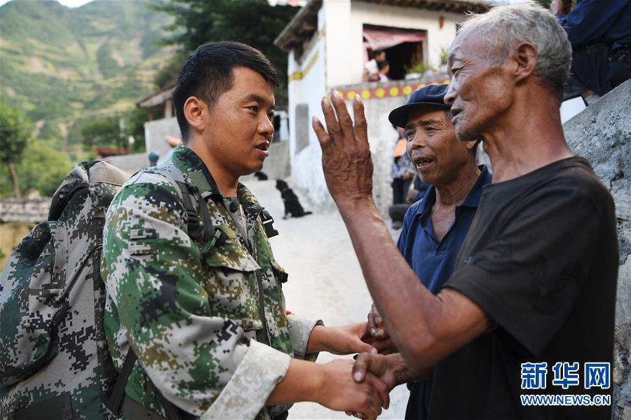 （防汛抗洪·圖文互動(dòng)）（10）七夕前夜，為莫諾村架起“生命之橋”