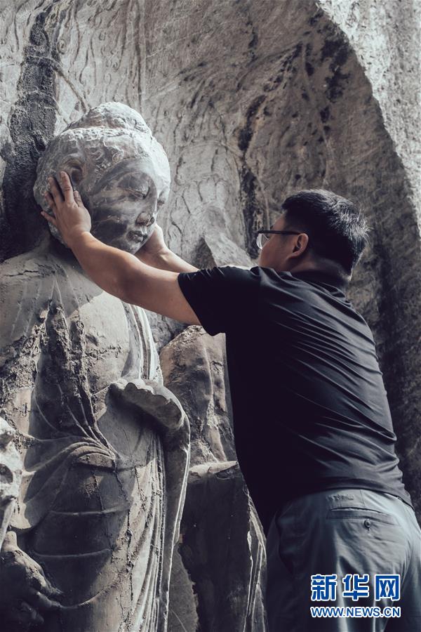 （圖文互動(dòng)）（2）合體了，龍門石窟流散佛首首次實(shí)現(xiàn)“數(shù)字復(fù)位”