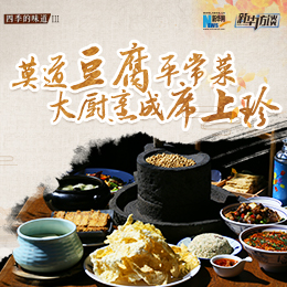 莫道豆腐平常菜，大廚烹成席上珍