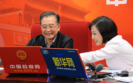 [回顧]2009年溫家寶總理接受中國政府網(wǎng)、新華網(wǎng)專訪