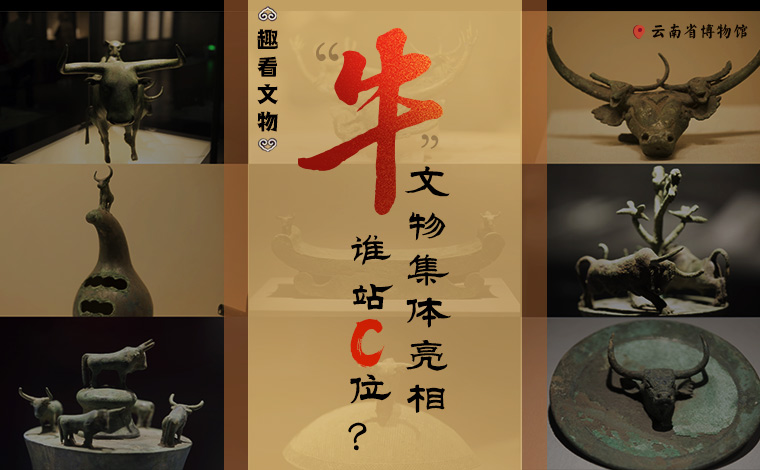 【趣看文物】“牛”文物集體亮相，誰站C位？