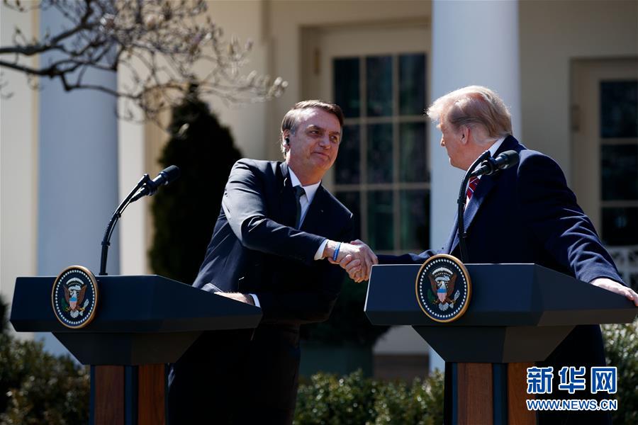 (國(guó)際)(4)特朗普稱美國(guó)有意給予巴西“非北約主要盟國(guó)”地位