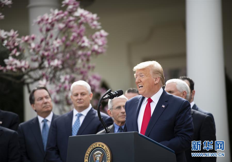 (國際)(4)特朗普宣布“國家緊急狀態(tài)”應(yīng)對美國新冠肺炎疫情