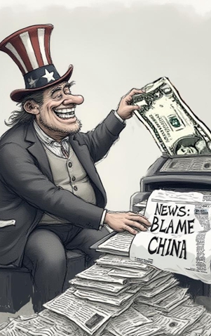 AI漫畫：誰在撒錢抹黑中國？