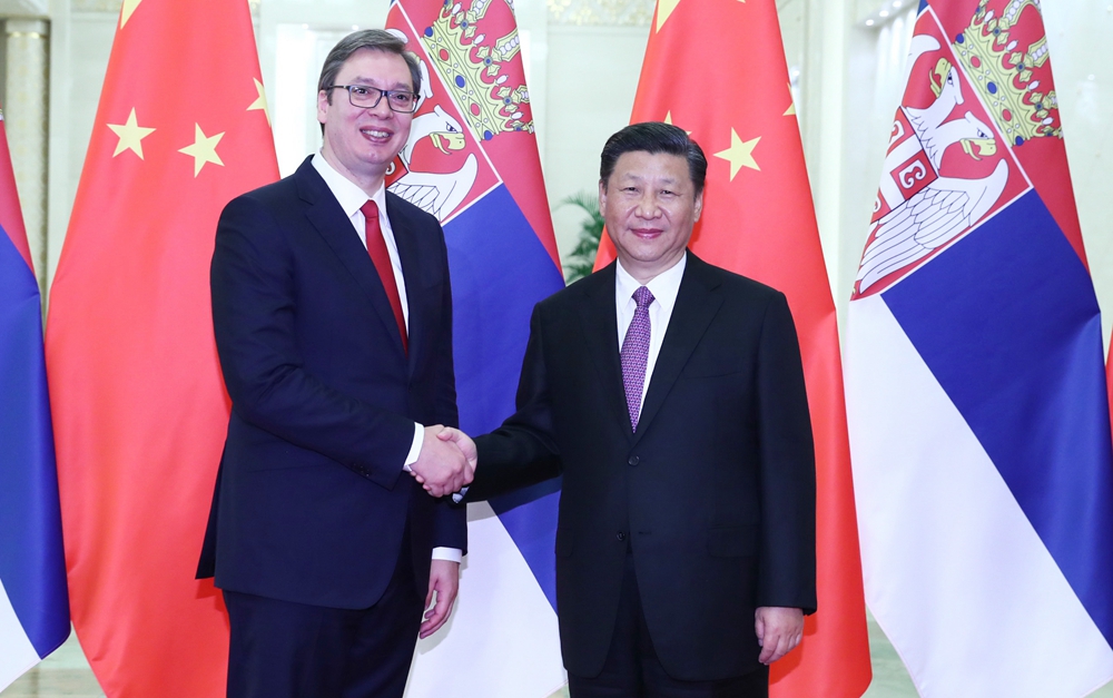 習(xí)近平會(huì)見(jiàn)塞爾維亞總理、當(dāng)選總統(tǒng)武契奇