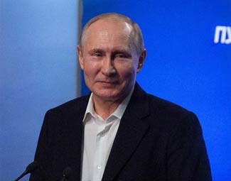 “強大的總統(tǒng)，強大的俄羅斯”