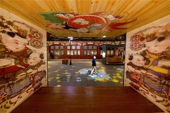 天津:古鎮(zhèn)楊柳青年畫(huà)燈光秀