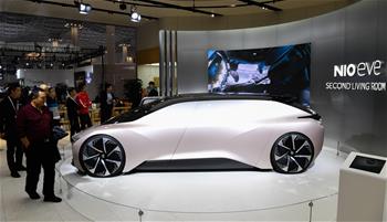 2019??趪H新能源車展開幕